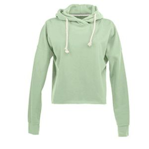 Ladies lounge hi-low Fleece spacehoodie